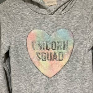 Girls Size 8 Hoodie Sweat Union Squad Dress